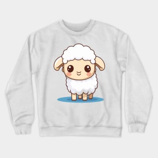 cute baby sheep Crewneck Sweatshirt